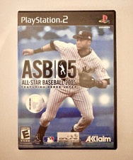 All-Star Baseball 2005 - Play Station 2 - Cleaned & Tested