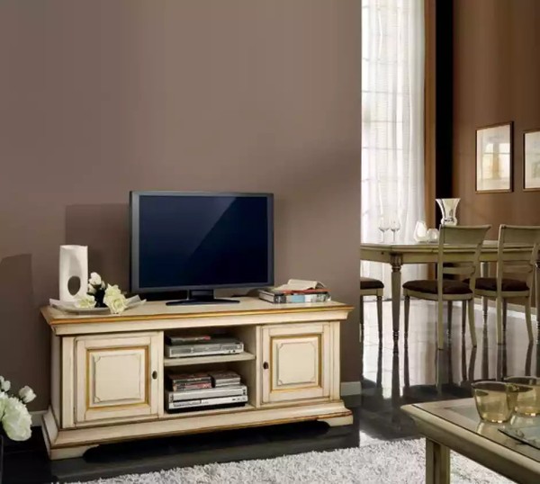 Tv Schrank Luxus Sideboard Kommode Wohnzimmerschrank MöBel Regal Holz-image