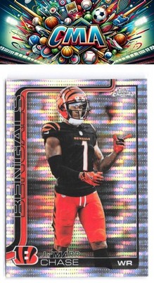 2025 Topps Chrome #58 Ja'Marr Chase Pulsar Refractor | eBay