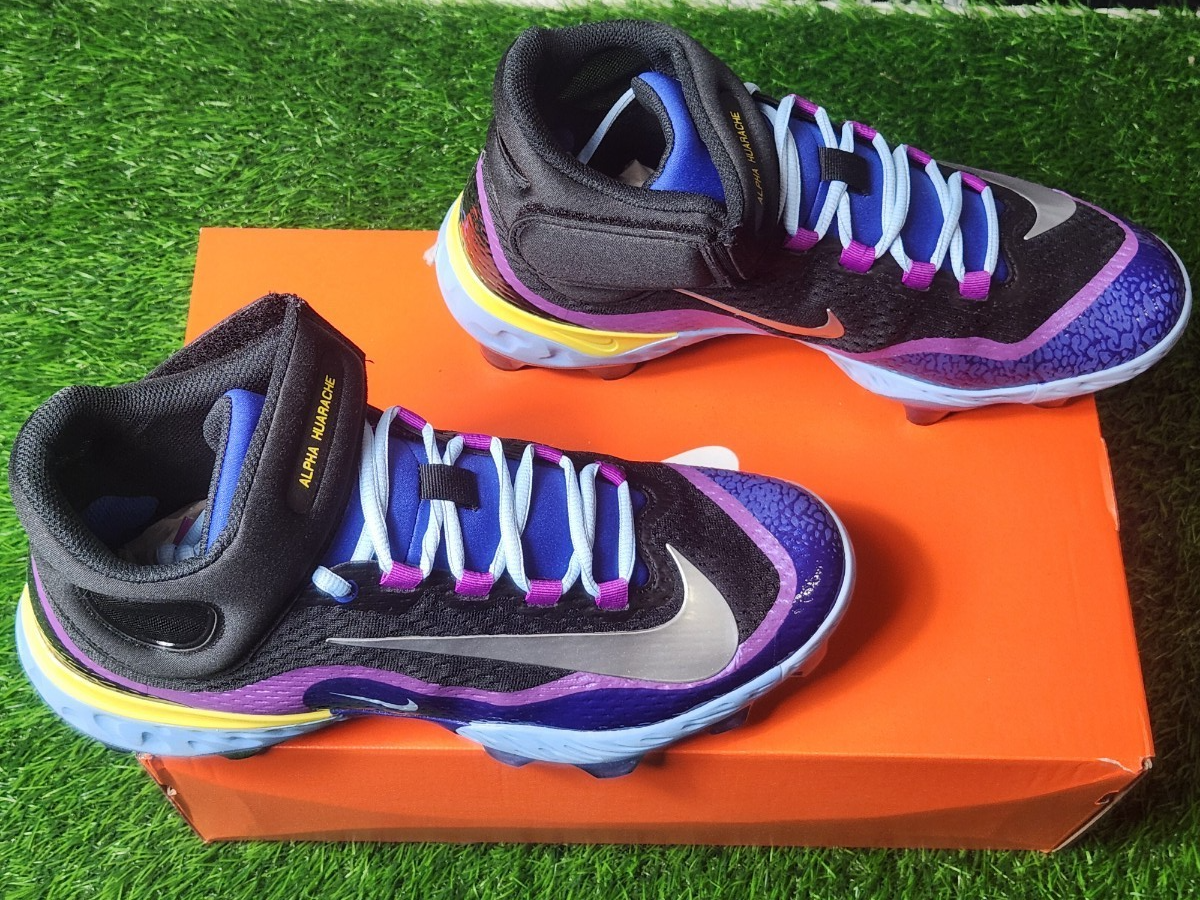 Nike Alpha Huarache Elite 4 Mid NRG Men's Size 12 Baseball Cleats