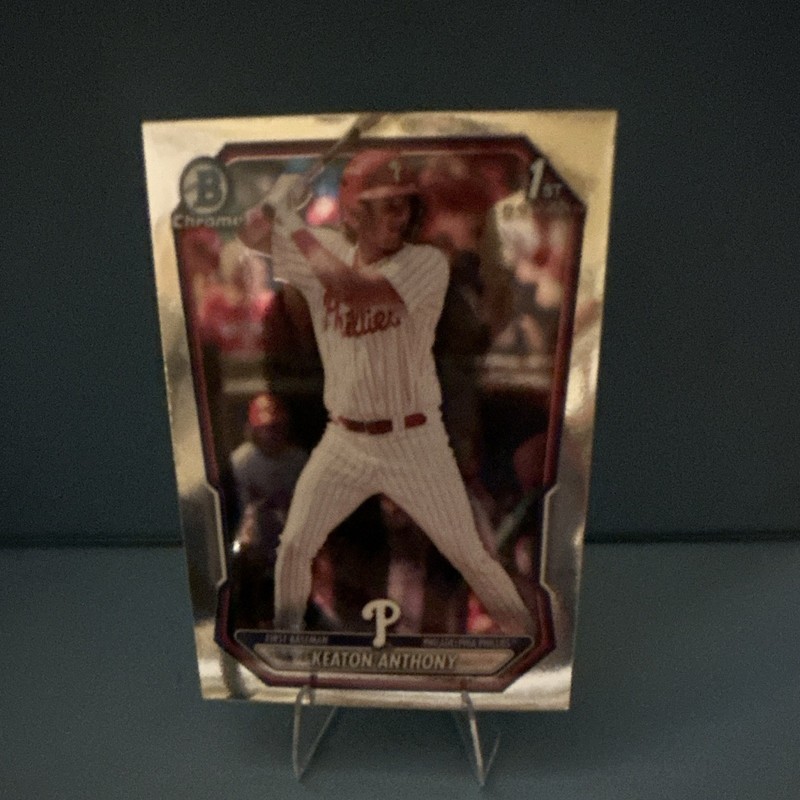 Bowman - 2022 Bowman Chrome Prospects Keaton Anthony #BCP-51 Phillies 1st