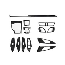For Mazda 3 Axela 2014-2016 Abs Carbon Fiber Interior Gear Center Console Trims