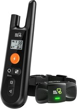 Dog Training Collar - Rechargeable Dog Shock Collar with Beep, Vibration...