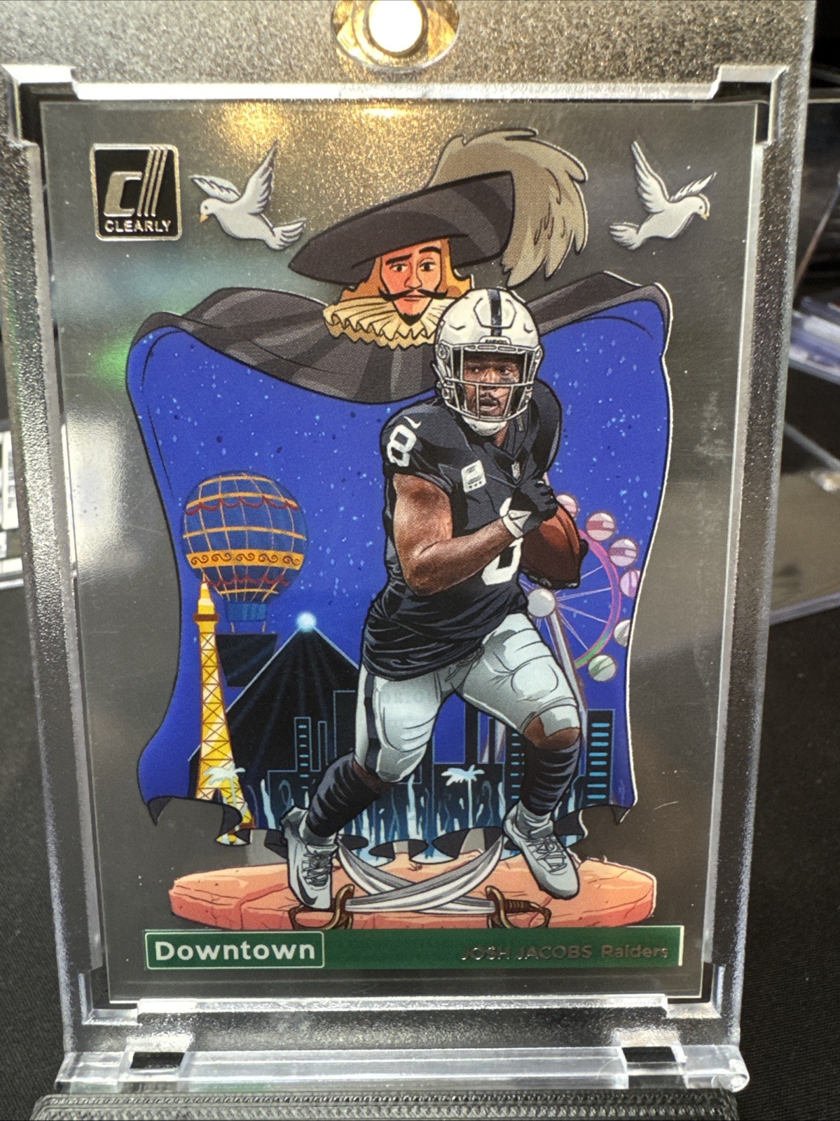 2023 Panini Clearly Donruss - Downtown Josh Jacobs #20