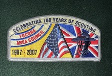 Boy Scouts Of America  100 Years of Scouting Patch