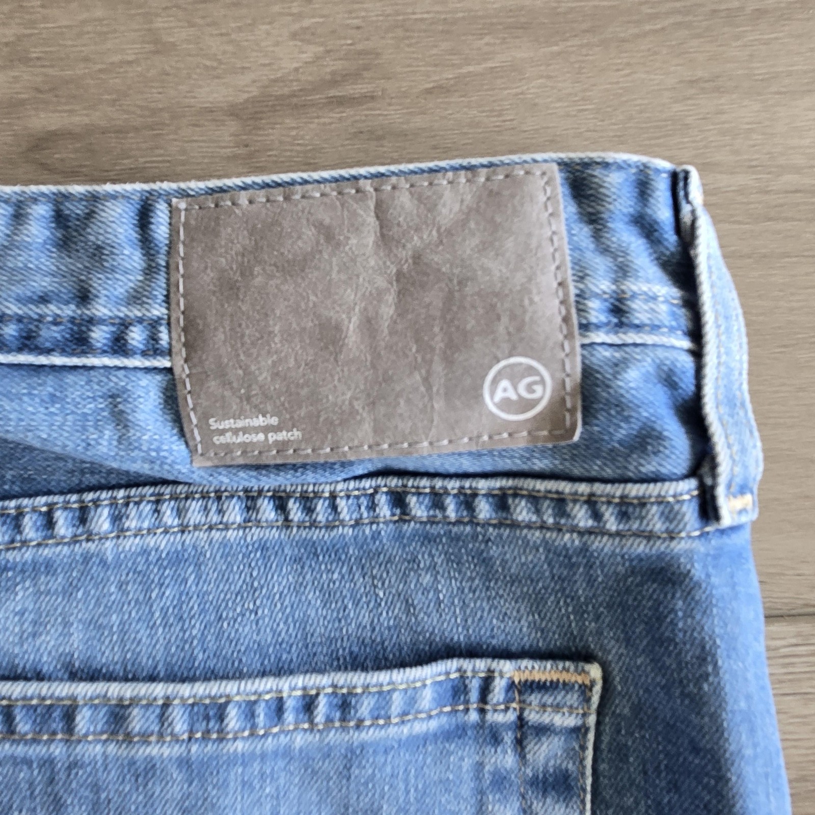 AG Adriano Goldschmied Jeans Mens 40x34 Blue The Protege Classic Straight Denim thumbnail 16