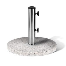 KEPLIN Parasol Base Stand  – Heavy Duty Granite Patio Umbrella Holder