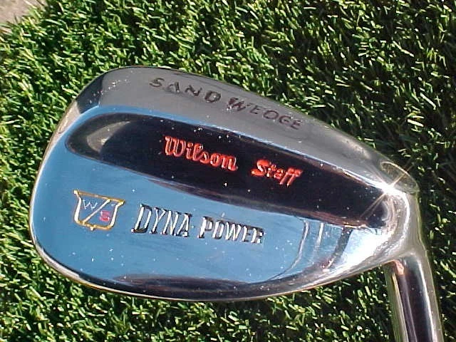 Club De Golf Vintage Wilson Dyna Power - Pitching Wedge, Semelle Turf Rider, 1960, Droitier