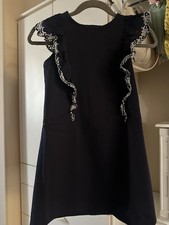 Janie And Jack Easter, Spring, Summer, Navy Dress, Ruffles, Size 10