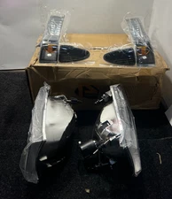 PM PERFORMOTOR ‎PMHL-FSUP-9904-4P Housing Amber Corner For 00-04 Ford Excursion