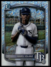 2025 Bowman Chrome Warel Solano Prospects Shimmer