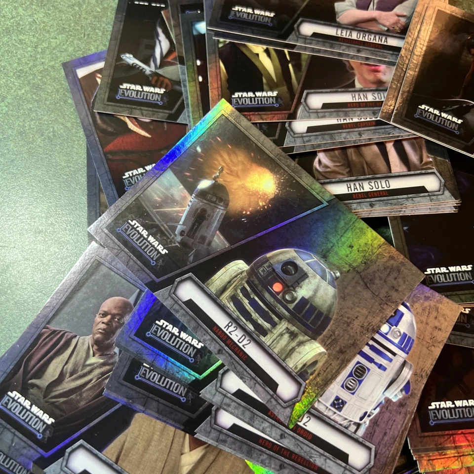 COMPLETE SET - 2016 TOPPS STAR WARS: EVOLUTION (100 CARDS BASE SET) Awesome Set! - Image 3 of 4