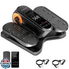 Under Desk Elliptical Machine, Ellipse Leg Exerciser for Seniors as Seen on T