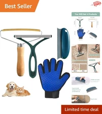 Pet Grooming Gloves for Dogs Cats Pet Bathing Deshedding Cleaning Gloves