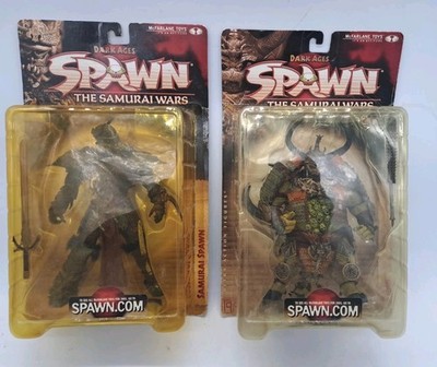 Spawn Dark Ages  - The Samurai Wars -  Samurai Spawn/Dojo Action Figures  Bundle