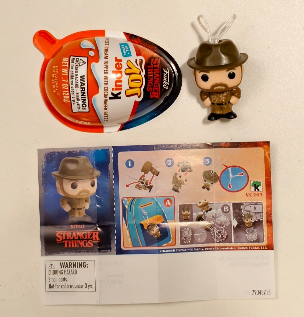 【未開封】Kinder Joy 7個セット ストレンジャーシングス+おまけ付き 🔦Kinder Joy USA ~Stranger Things~ 2026 - Pick your toy! | eBay