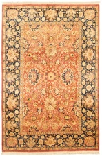 Traditional Hand-knotted Wool Oriental Carpet 6'0" x 8'10" Area Rug