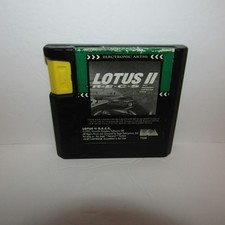 Lotus II 2 Sega Genesis Video Game Cartridge Only Tested and Working