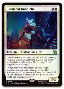 Turncoat Kunoichi (Foil) #26 - Teenage Mutant Ninja Turtles MTG