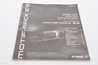 DTM・DAW Yamaha MOTIF-RACK ES Buy Yamaha MOTIF Rack ES Keyboard Synthesizer online | eBay