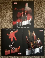 THE BIG BURN #1-3 (DSTLRY 2024) complete series - Joe Henderson, Lee Garbett, NM
