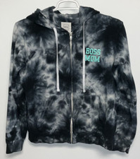 Boss Mom Full Zip Hoodie Women's Large
