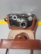 VINTAGE 1940s ARGUS CAMERA w/ CASE WORKS 