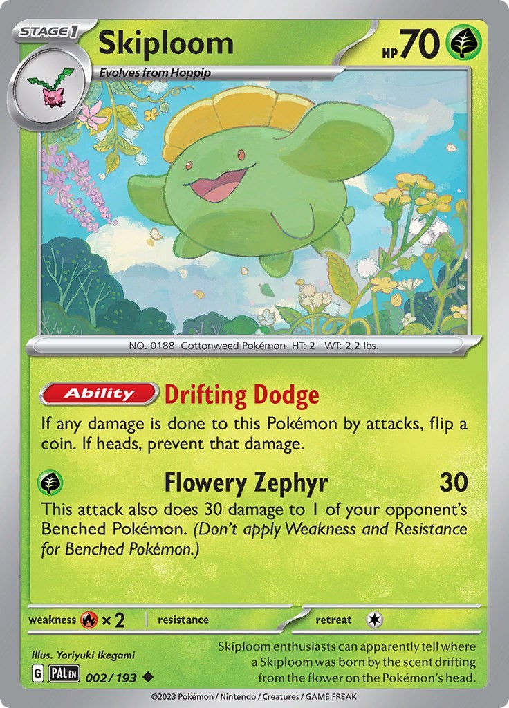 Skiploom PAL 002/193 U NM