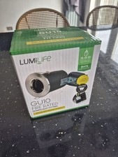 Lumilife Fire Rated GU10 Downlight Fittings - 4 Pack Brushed Nickel Finish