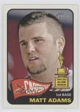 2014 Topps Heritage Matt Adams #127 tw0