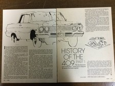 Misc 6271 Article Engine Chevrolet History Of The 409 Part 1 2 Page