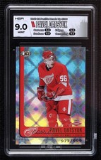 2001-02 Pacific Heads Up Rookie 977/999 Pavel Datsyuk #106 HGA 9 MINT HOF 2cb