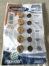 Injecteurs 8MB Gaz naturel de ville cuisinière ARISTON INDESIT 00537537