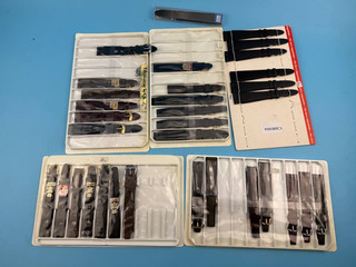 Watchmakers Vintage New Wristwatch Leather Bands Job Lot Germany