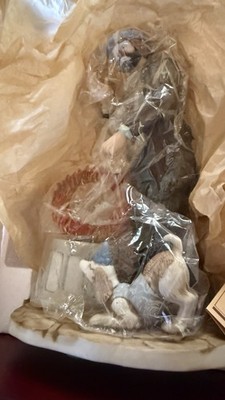 Flambro Emmett Kelly Jr. Limited Edition Porcelain Clown Figurine Circus