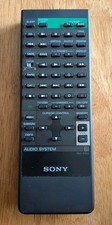 Sony Audio System Remote Control RM-S155 Multi Model Compatability Tested