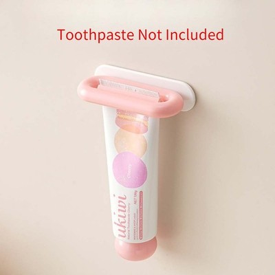 Wall-Mounted Automatic DustProof Durable Sleek Wall-Mounted Toothpaste Dispenser