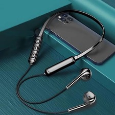Wireless Bluetooth 5.0 Neckband Headphones Stereo Sports Earbuds Mic