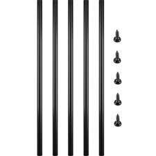 Uimoso Deck Balusters Metal Spindles 101 Pack 26 in Aluminum Alloy Deck Railing