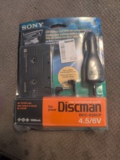 VTG NEW Sony CD Walkman Car Connecting Kit Cord Cassette Adapter Pack DCC-E26CP