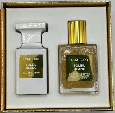 TOM FORD Soleil Blanc Eau de Parfum 1.7OZ 50ml + Body Oil Perfume Gift Set NEW