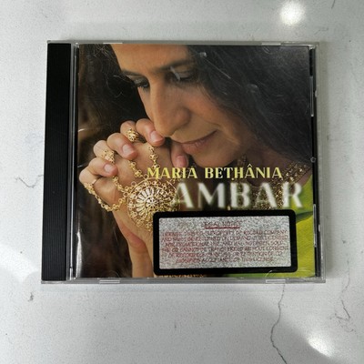 Maria Bethania Ambar CD Brazil MPB 1996 Promo Latin Music Rare