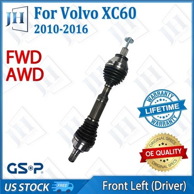OE Front Left Driver CV Axle Shaft For 2010 11 12 13 14 15 16 Volvo XC60 AWD FWD