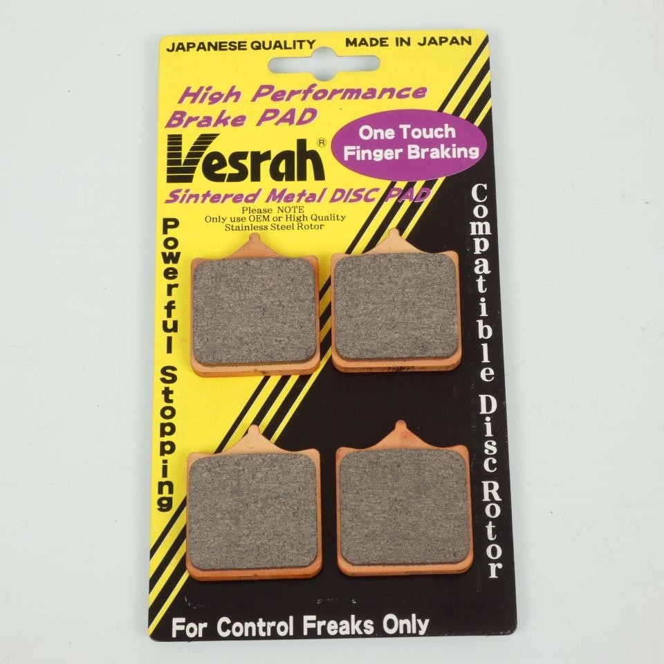 Plaquette de frein Vesrah pour moto Triumph Speed Twin 1200
