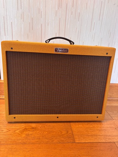 Fender Blues Deluxe Reissue Tweed Valve Amp w/ Footswitch & Spring ...