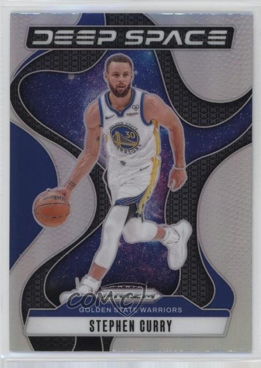 2024-25 Panini Prizm Deep Space Silver Prizm Stephen Curry #10