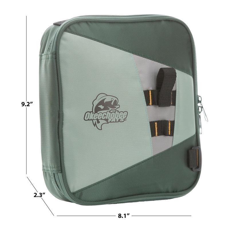 Fishing Bait Binder Organizer W/ 10 Resealable Bags Ideal Tackle Storage New