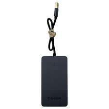 QGeeM USB 3.0 Docking Station Triple Display USB C Laptop D3908-QGEEM - Grey