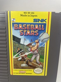 SNK Baseball Stars (Nintendo NES) Cart Only - Tested