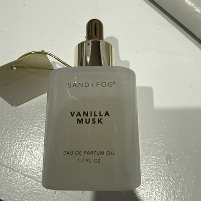 VANILLA MUSK 1.7oz~Sand + Fog Eau de Parfum Oil 50ml Rollerball~ Sensual &Dreamy